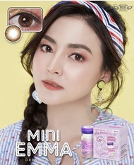 คอนแทคเลนส์#mini emma brown #มินิ เอ็มม่า น้ำตาล#dreamcolor#ดรีมคัลเลอร์#เลนส์นิ่ม#มินิ#mini#คอนแทคเ