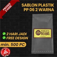 PP 06 PLASTIC SCREEN PRINTING (2 COLORS)