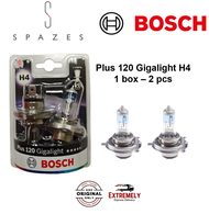 BOSCH Gigalight H4 Bulb Plus 120 Gigalight Plus 120 Bulb H4 Headlight Bulb - 1 set (2PCS)
