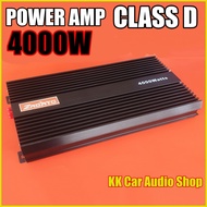 เพาเวอร์แอมป์ คลาสดี 4000 w โม ยี่ห้อ ZAGATO พาวเวอร์แอมป์ class d ใส้ในสวยมอสเฟส 4 ลูก คาปา 10 ลูก  ตัวแรงขับซับ 10-12 นิ้ว  แรงกว่ารุ่น 77D