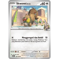 Skwovet Arvin C sv10s Pokemon Champion Attendance TCG Indonesia