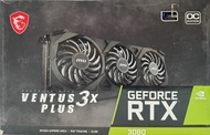 VGA (การ์ดจอ) MSI GEFORCE RTX 3080 VENTUS 3X PLUS 10G OC LHR - 10GB GDDR6X มือสอง ประกันไทย