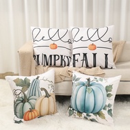 4Pcs/1Pc Halloween Pumpkin Pillow Case Pink Ghost Throw Pillowcase Home Decor Aesthetic Happy Hallow