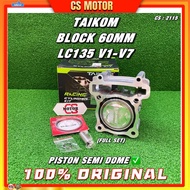 TAIKOM RACING BLOCK LC135 60 PNP Y15 FZ150 BLOCK SIZE 60MM COMBO RACING BLOCK LC135 Combo Pnp
