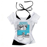 Steel Ball Run Jojo Bizarre Adventure Cropped Y2K Streetwear T-Shirt