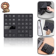 2.4GHz Wireless Keyboard 35-key Slim Bluetooth Keyboard Portable Digital Numeric Keypad For IOS Andr
