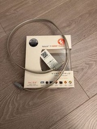 Wireworld Island 7 HDMI 4K Cable 1m 