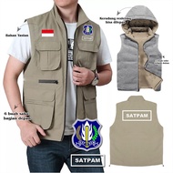 SECURITY VEST WITH POCKETS SECURITY DISTRO VEST/ COOL SECURITY VEST/