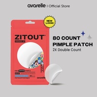 AVARELLE  Pimple Cover Patch (80 ROUND PATCHES) Hydrocolloid, Tea Tree, Calendula Oil, CICA