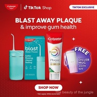 [Exclusive] [Oral Health Bundle] COLGATE Blast Portable Water Flosser (Teal) + Total Plaque Release 