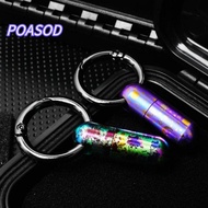 MAYSHOW  Container, Portable Ultra-light Titanium Alloy Keyring, High Quality Mini Waterproof Outdoo