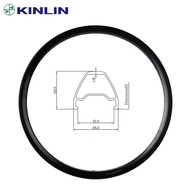 ❥KINLIN  High Quality Ultralight Bike Rim 20 inch Rims 406 Bicycle Rim 24 Holes Disc brake ring ☻☫