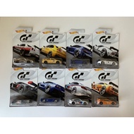 Hot Wheels Gran Turismo Set of 8 cars GT-R Renault Lancer Evolution Corvette BMW M4 Ford GT McLaren 