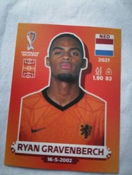 2022 世界盃貼紙 Ryan Gravenberch