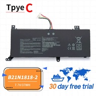XM แบตเตอรี่สำหรับ ASUS B21N1818 C21N1818 X512UB F512D A512F X712FA แบตเตอรี่สำรองสำหรับโน้ตบุ๊กแบบไ