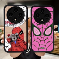 Q44 Spider-man soft Casing for Xiaomi Redmi A3X poco X7 C75 C61 X3 NFC A3 14C Pro 5G