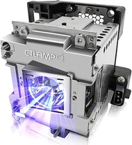 CTLAMP VLT-XD8000LP / 915D116O14 Projector Lamp with OEM Original Bulb Inside w/Housing Compatible w