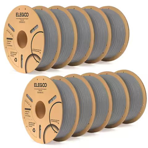 ELEGOO 1.75mm PLA Filament 2KG Set Plastic 3D PLA for 3D Printer Consumables Material for FDM 3D Pri