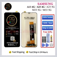 LCD OG Samsung A13 4G / A23 4G / A23 5G / M23 5G / M33 5G Fullset Touchscreen Original Quality