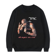 2pac All Eyez On Me Tupac Shakur Sweater - Crewneck Sweatshirt Cotton Fleece Material