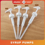 Syrup Pumps Milk Tea Syrup Pump Bottle Press Pump Bottle Pump Pressure 5cc 8cc 10cc 15cc 20cc 30cc