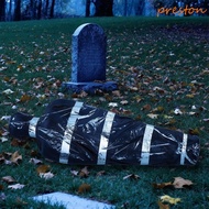PRESTON Hanging Corpse, Inflatable Scary Dead Victim Props, Corpse Prop Large Black Fake Corpse Hall