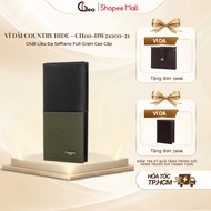 Country Hide Long Wallet CH00-HW21000-21 - High Quality Full-Grain Saffiano Leather
