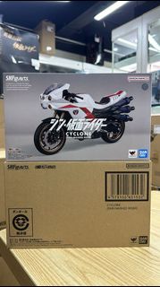 全新 Bandai S.H.Figuarts Shf Cyclone Shin Masked Rider 新幪面超人 幪面超人 電單車 旋風號