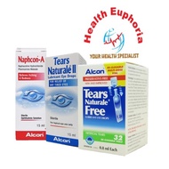 Alcon Tears Naturale II 15ml / Preservative Free 30x0.4ml / Naphcon-A Unit dose