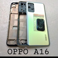 Casing Housing Fullset Bone Bezel Frame Lcd Oppo A16 A 16 original