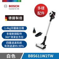 BOSCH 博世 6系列 手持輕量無線吸塵器 BBS611W2TW(白色)