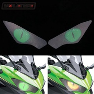 For KAWASAKI NINJA400 NINJA 400 2018-2024 2023 Motorcycle Accessories 3D Front Fairing Headlight Sti