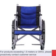 ZHY/NEW🧧Yibaikang Wheelchair Foldable and Portable Elderly Wheelchair Disabled Manual Wheelchair Travel Portable Inflata