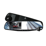 Aston Super 9 Wifi กล้องติดรถยนต์ทรงกระจก Wifi ในตัว รุ่นอัพเกรด ความคมชัด FHD รับประกันสินค้า 1 ปี