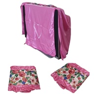 06 TV Cover 21 INCH TO 24 INCH Floral Motif Ping Color
