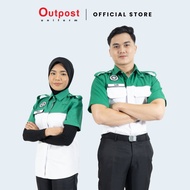Outpost Corporate Shirt / Baju Korporat Service Green St John Ambulans Malaysia (SJAM)