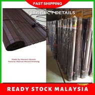 MY1021CL(Local Stock) Bidai Kayu Meranti /Meranti Blinds /Woode Blind Outdoor