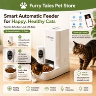 Smart Pet Feeder with Camera 3L WiFi APP Control 1080P HD Automatic Cat Dog Food Dispenser