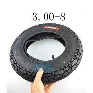 Lightning Shipping 3.00-8 Tire 300-8 Scooter Tyre &amp; Inner Tube For Mobility Scooters 4PLY Cruise Scooter Mini Motorcycle