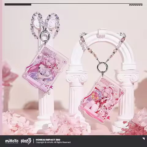Honkai Impact 3rd Elysia Mihoyo Official Products Love Squared Collection Acrylic Pendant Key Chain