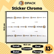 Cetak Sticker Cromo / Kromo A3+ | Print + Kiss Cut