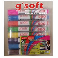 GSOFT WHITEBOARD MARKER 500 / 8 COLORS