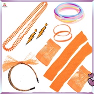 【Ready Stock】  80s Headband Girls Party Outfit Accessories for Parties Accessory Women Woman Miss zh