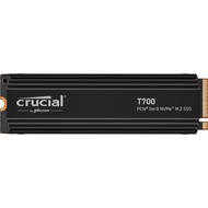 Crucial T700 PCIe Gen5 NVMe M.2 SSD with heatsink - 1TB | 2TB | 4TB