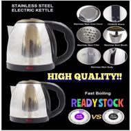 DESSINO 2L Stainless Steel Electric Kettle Cerek Elektrik Besar Automatik Hot Water Automatic Cut Off Jug Kettle hot Jug