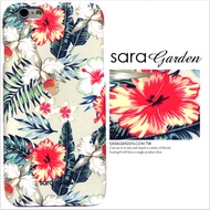 【Sara Garden】客製化 手機殼 蘋果 iPhone6 iphone6S i6 i6s 熱帶 繽紛 蘭花 叢林 保護殼 硬殼