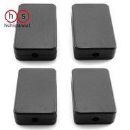 Electrical Junction Box 4PCS Electric Plastic Black Waterproof Project Junction Case 2.16X1.38X0.59 