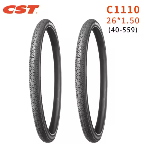 CST-Mountain Bike Tires Wear Resistant MTB C1110 Bicycle Parts 40-559 26x1.50 City Classic Bike Tire