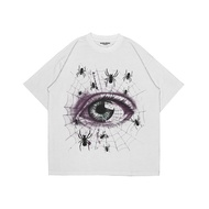 WRLDSTUDIOS_ T-Shirt EYE TRAP White 20s