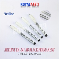 Artline Calligraphy Pen Chisel & Standard Shape EK-241 EK-242 EK-243 EK-243AB
